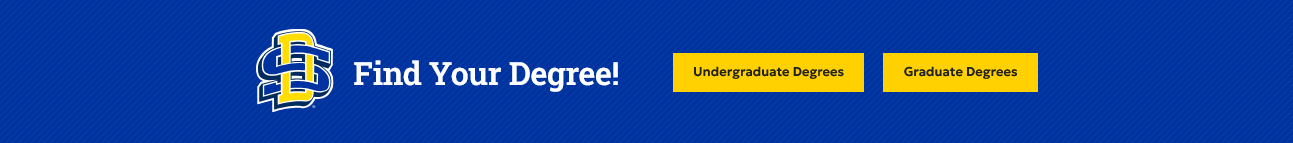 Find a program that interests you. Find Your Degree!